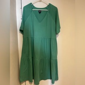 Gap V Neck 3 Tiered Dress